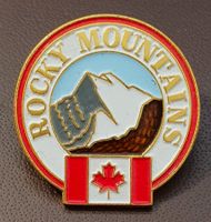 R821 - Pin Rocky Mountains Canada  Kanada