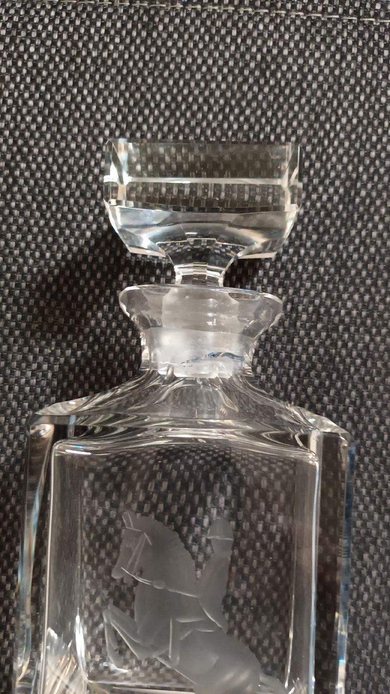 Sonstiges Geschirr & Gläser: Schöne Flasche mit Pferdegravur – Gebraucht aus chur von erika025 2