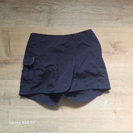 Quechua Wander Shorts, Dunkelblau, Mädchen 5 jährig