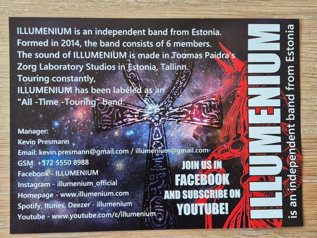 CD: ILLUMENIUM: Gehenna – Usato da Zürich venduto da practicus 4