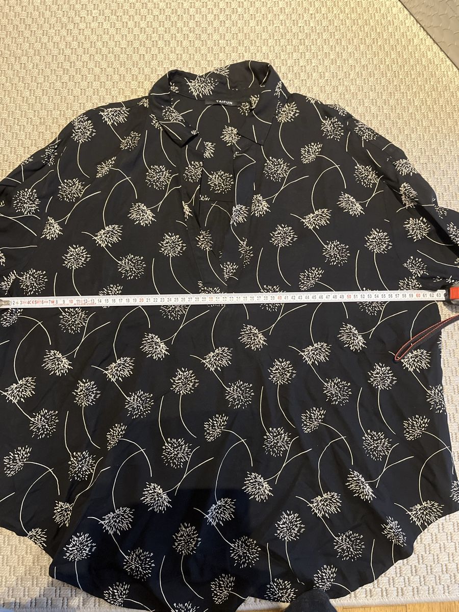 Taifun Camicette: Bluse mit Blumenmuster, Taifun, XL – Usato da Solothurn venduto da Bobesch08 4