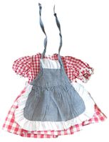 Puppenkleidung Tracht Kleid 1950er