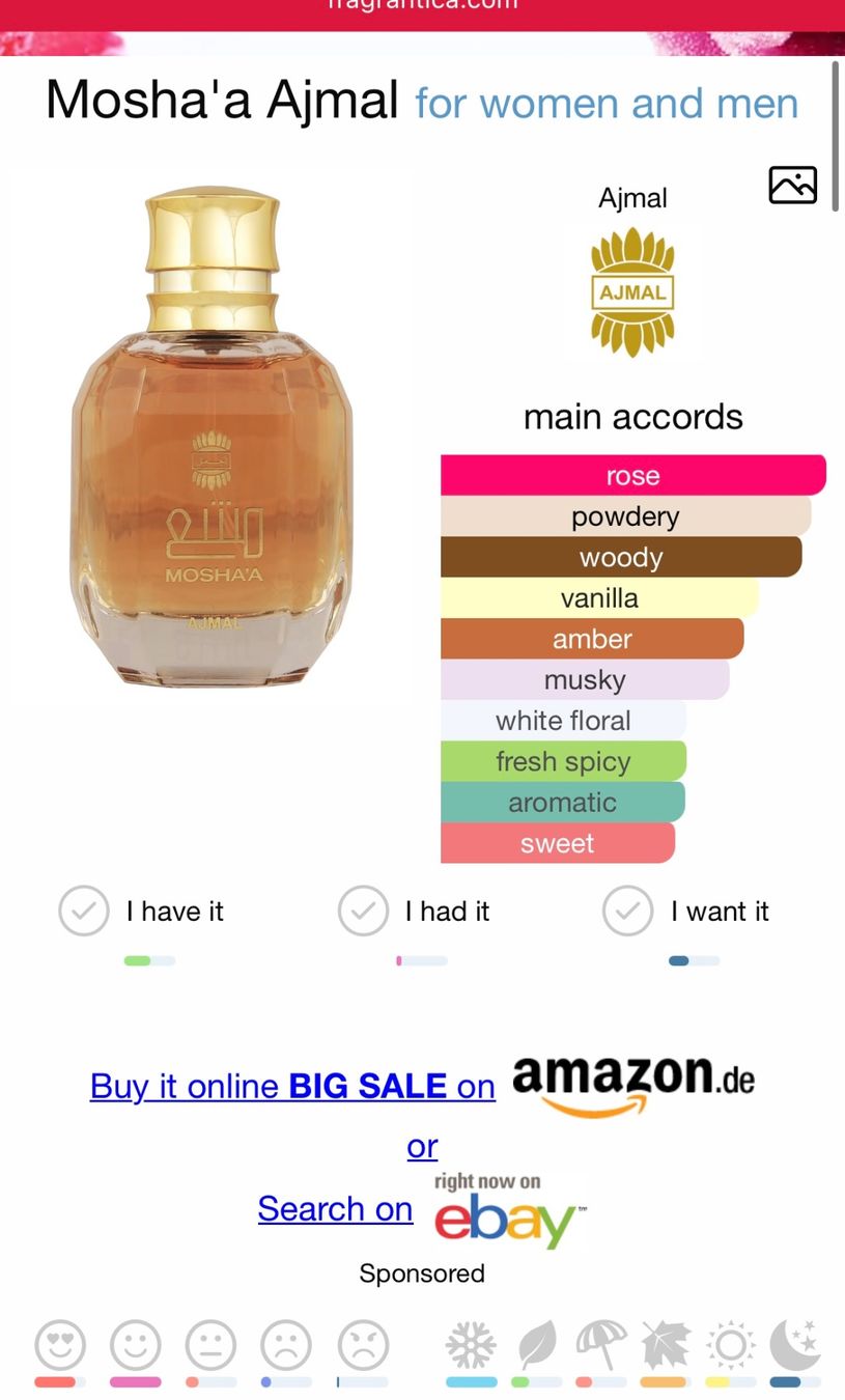 Profumi & Eau de Toilette: Ajmal Mosha'a EDP 2ml.( Blue Sapphire Boadicea the Vic – Usato da Zürich venduto da deruja 3