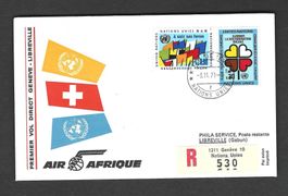 Swissair Einschreiben