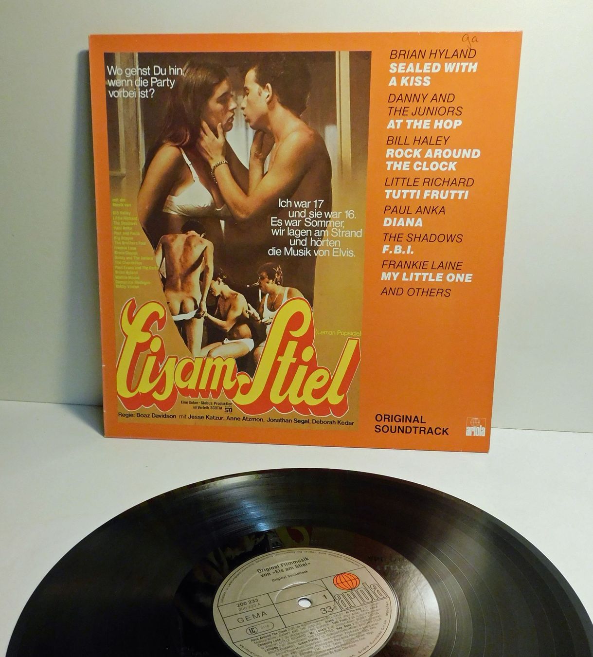 Dischi in vinile: LP Eis am Stiel original Soundtrack – Usato da Sursee venduto da 76