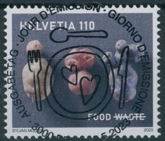 2023 - Lebensmittel - Ersttag Voll Stempel ET