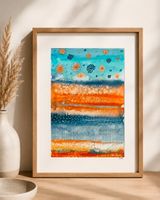 Aquarell Print Abstrakt - 14.5 x 20.5cm