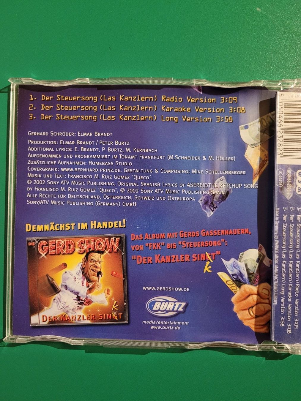 CD: die Gerd Show - der Steuersong – Usato da Grindelwald venduto da lego9 3