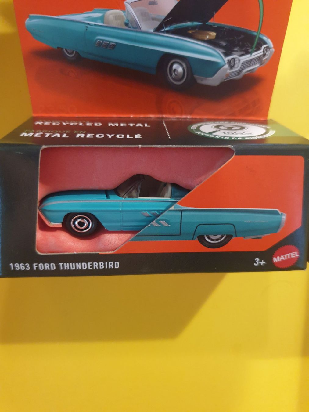 Matchbox Voitures modèles: Matchbox 1963 FORD THUNDERBIRD – Neuf avec emballage d'origine à Oftringen par Rotor 3
