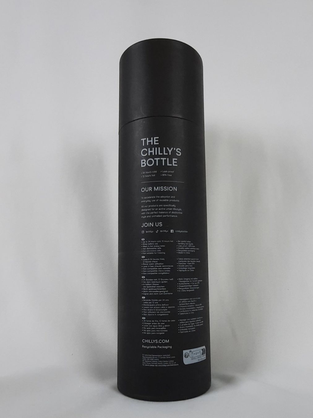 Chilly’s Borracce & Thermos: CHILLY`S Trinkflasche – Nuovo (secondo la descrizione) da Beinwil am See venduto da Restwert_Beinwil 3