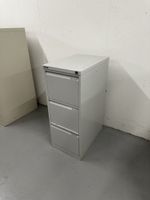 Rollcontainer Metall grau 3 Schubladen gebraucht