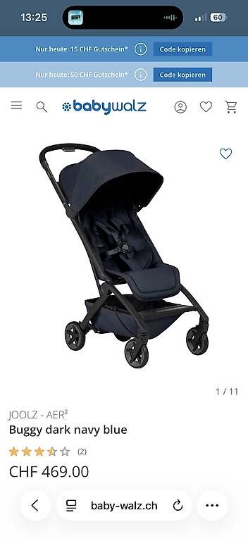 Kinderwagen: Joolz Air Kinderwagen  – Gebraucht aus Hedingen von JuliaZ1992