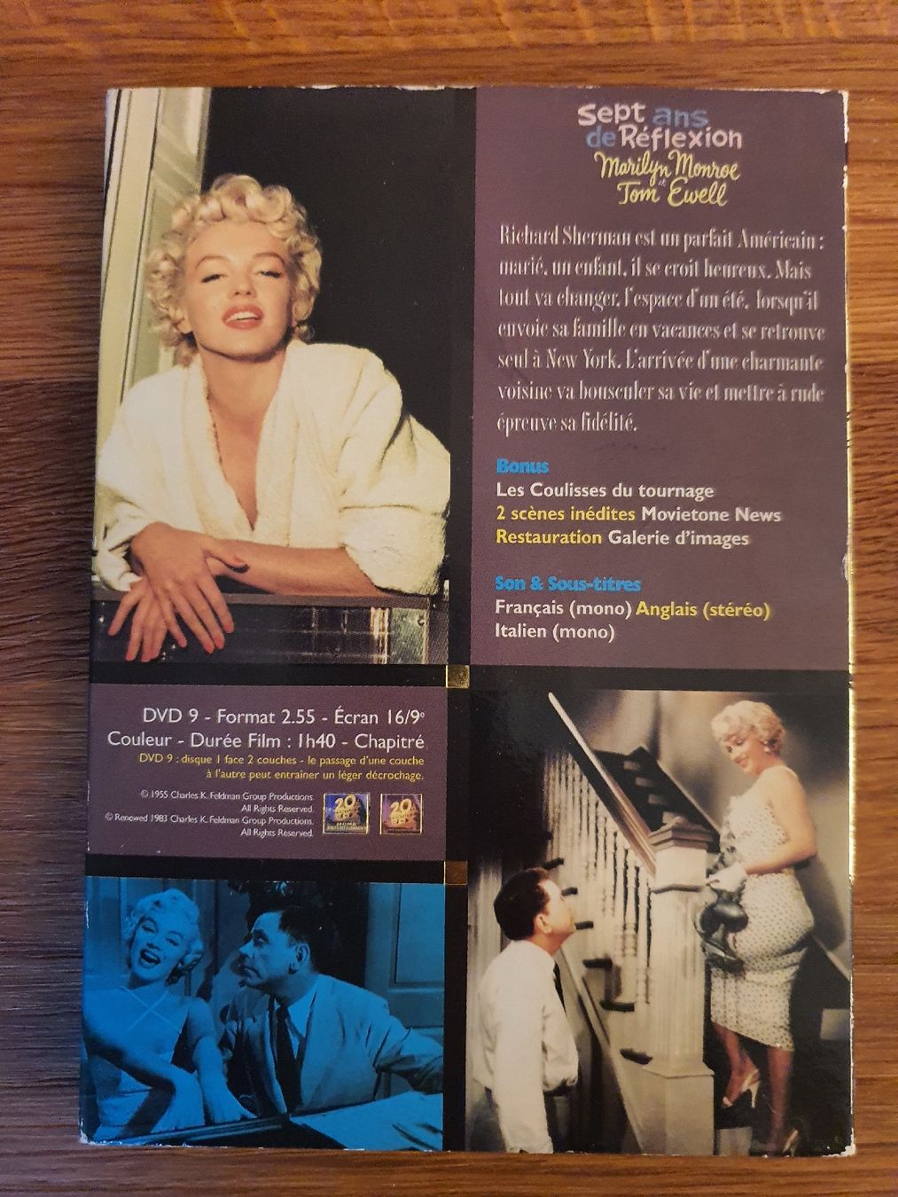 Tutti i DVDs: Marilyn Monroe: Sept ans de reflexion DVD – Usato da Zürich venduto da tim_8vjq 1