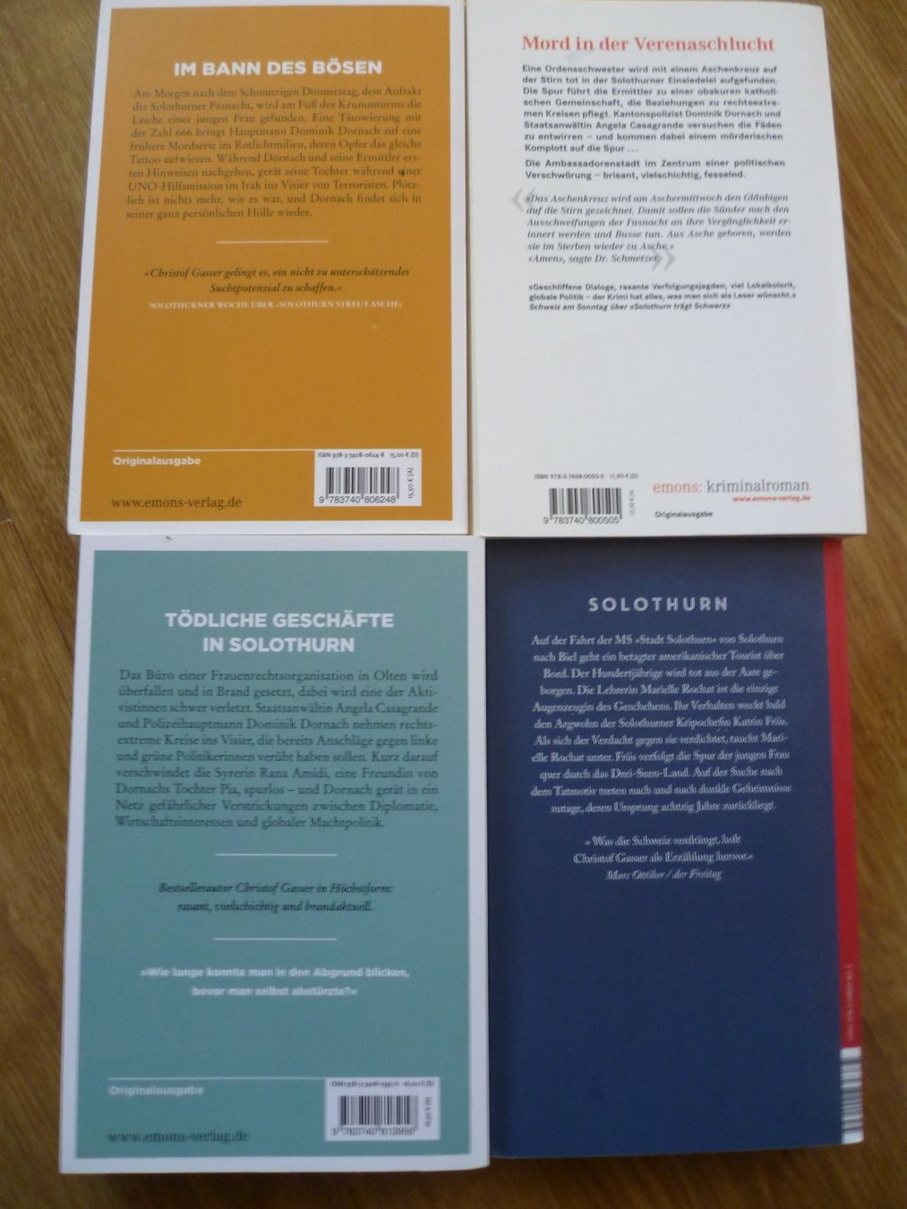 Livres: Krimis – D'occasion à Bargen BE par angel611 1