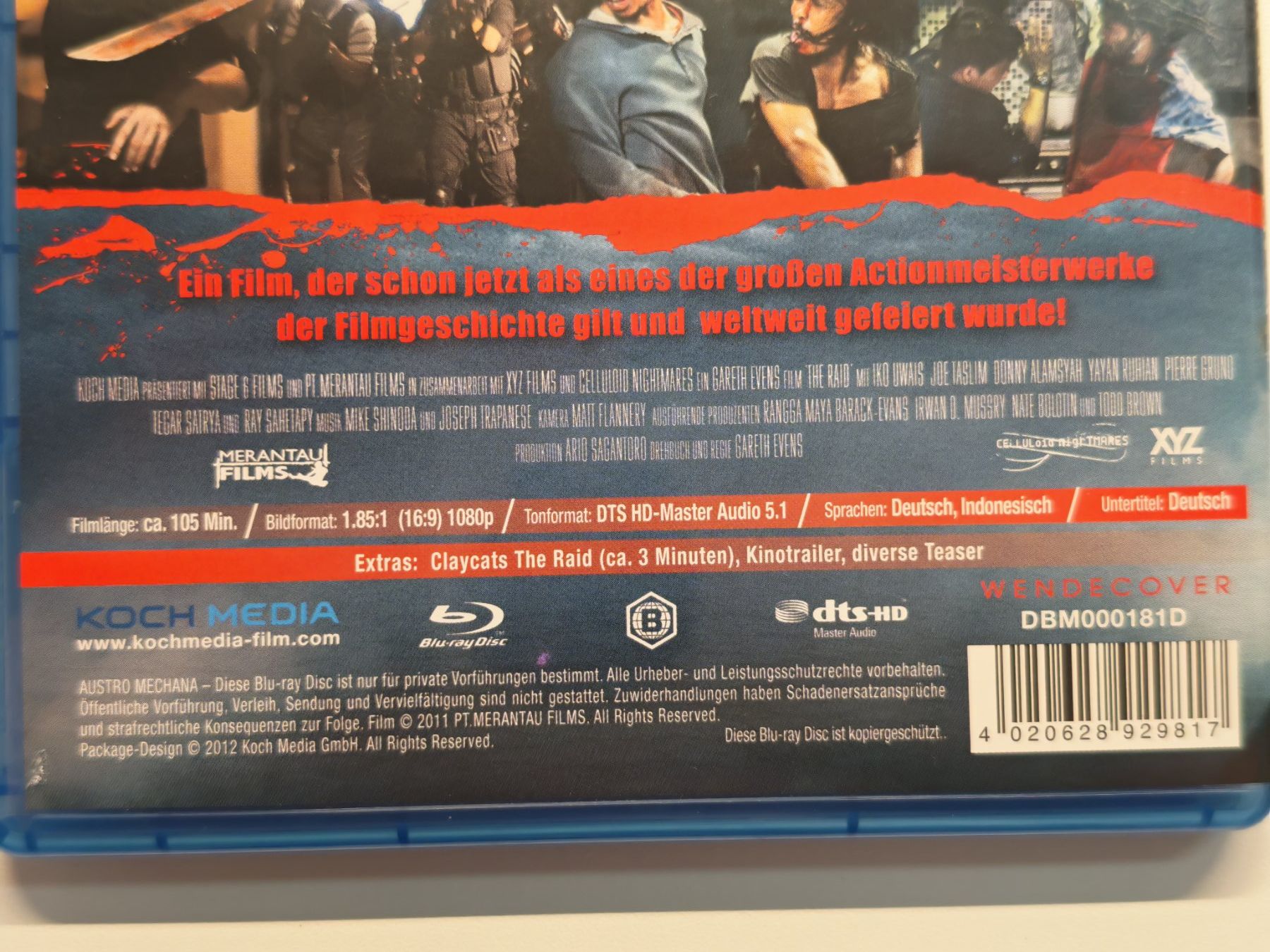 Alle DVDs: The Raid – Gebraucht aus Liestal von Kratzilla 3