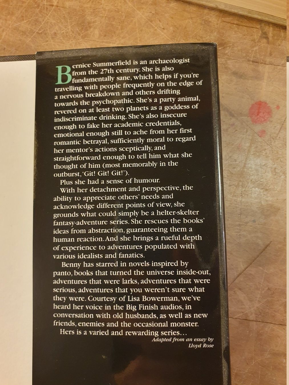 Libri: Life During Wartime - Bernice Summerfield – Usato da Zürich venduto da loosebone 8