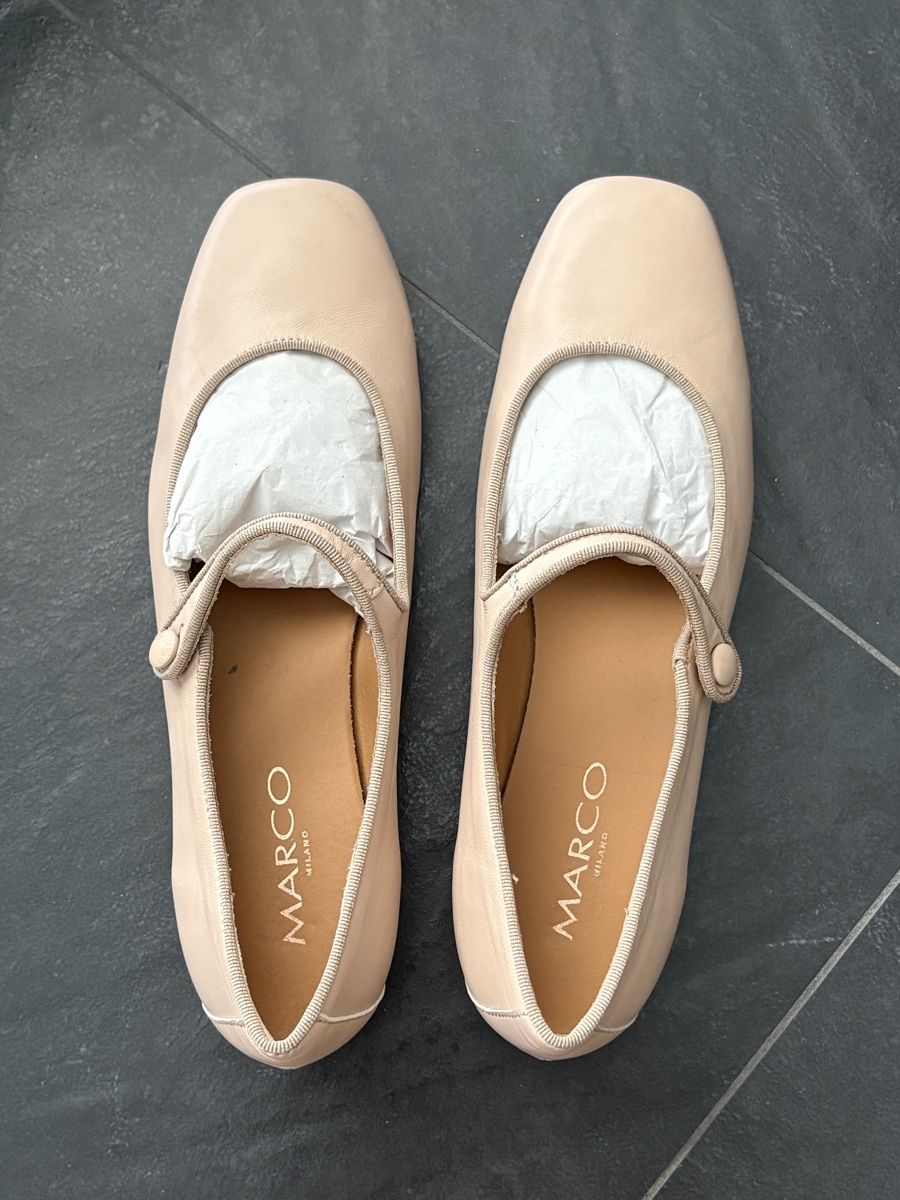 Scarpe da donna: Marco Ballerinas, Gr. 40, nude – Usato da Aesch BL venduto da ang_6x29 1