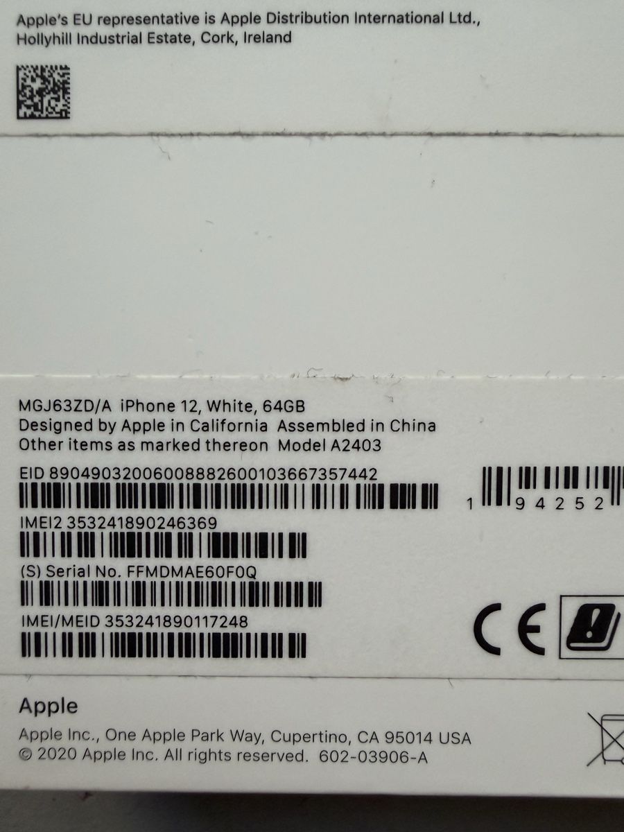Apple Telefoni cellulari / Smartphones: iPhone 12 weiss 64 GB mit Originalverpackung und Hülle – Usato da Winterthur venduto da Tangata 2