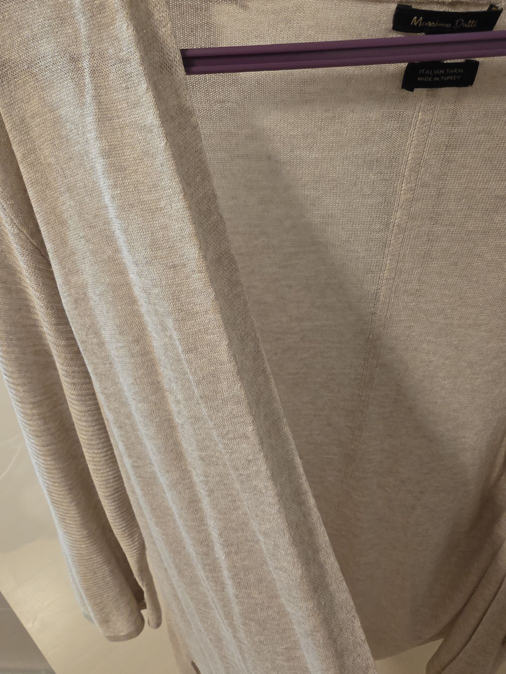 Massimo Dutti Jacken: Beige cardigan from Massimo Dutti – Gebraucht aus Zürich von lit_n7pb 1