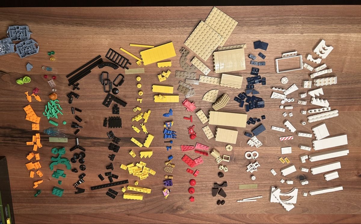 Lego Kit di costruzioni: LEGO Piraten-Achterbahn 31084 – Usato da Winterthur venduto da microsphere 2
