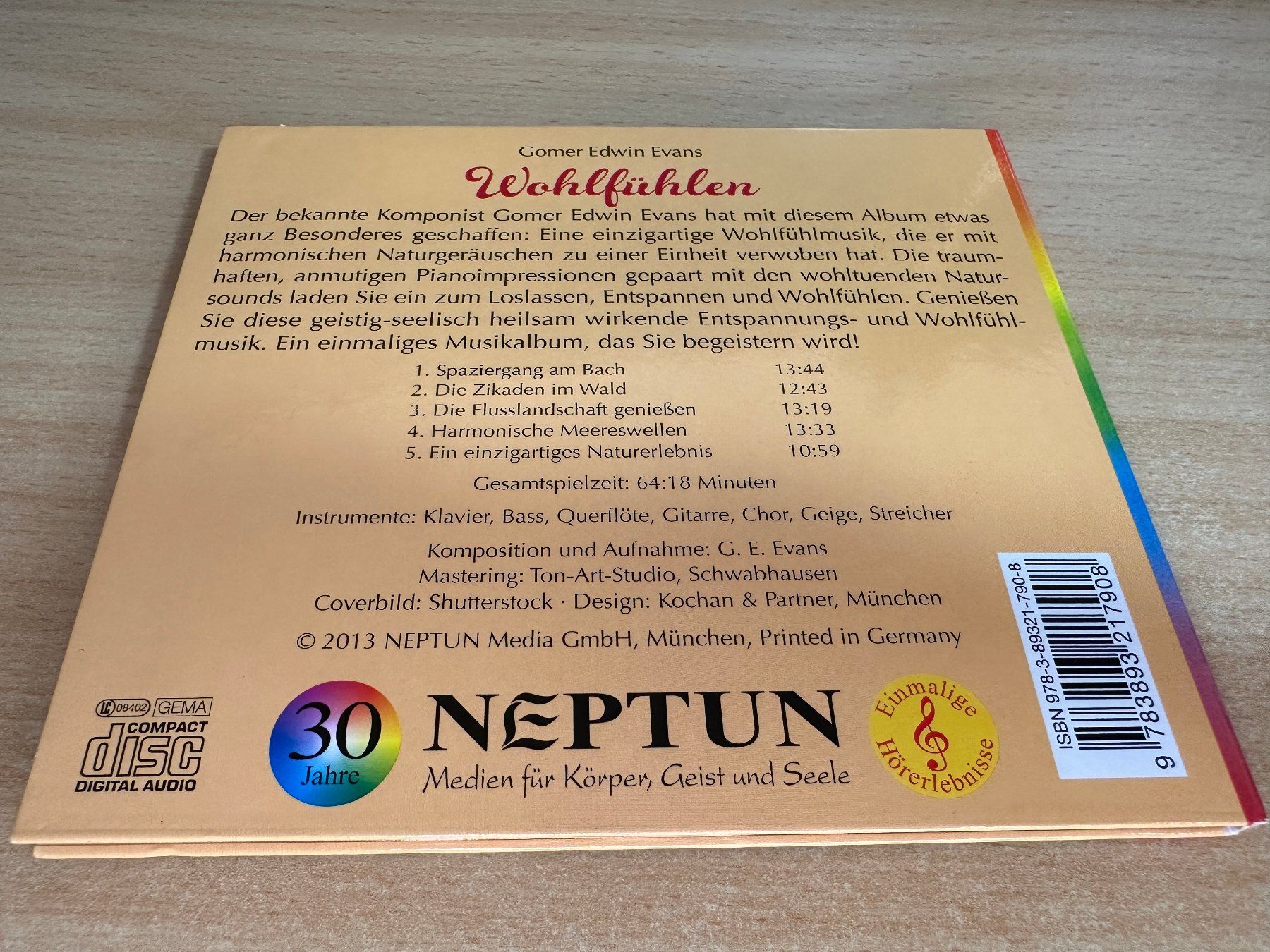 CD: Gomer Edwin Evans – Wohlfühlen – Usato da Rikon im Tösstal venduto da Alpenmutz 1