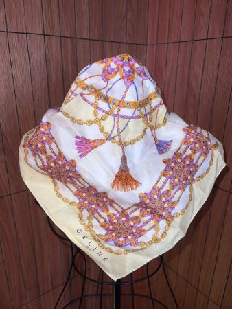 CELINE Vintage Tuch Ornament 56x56