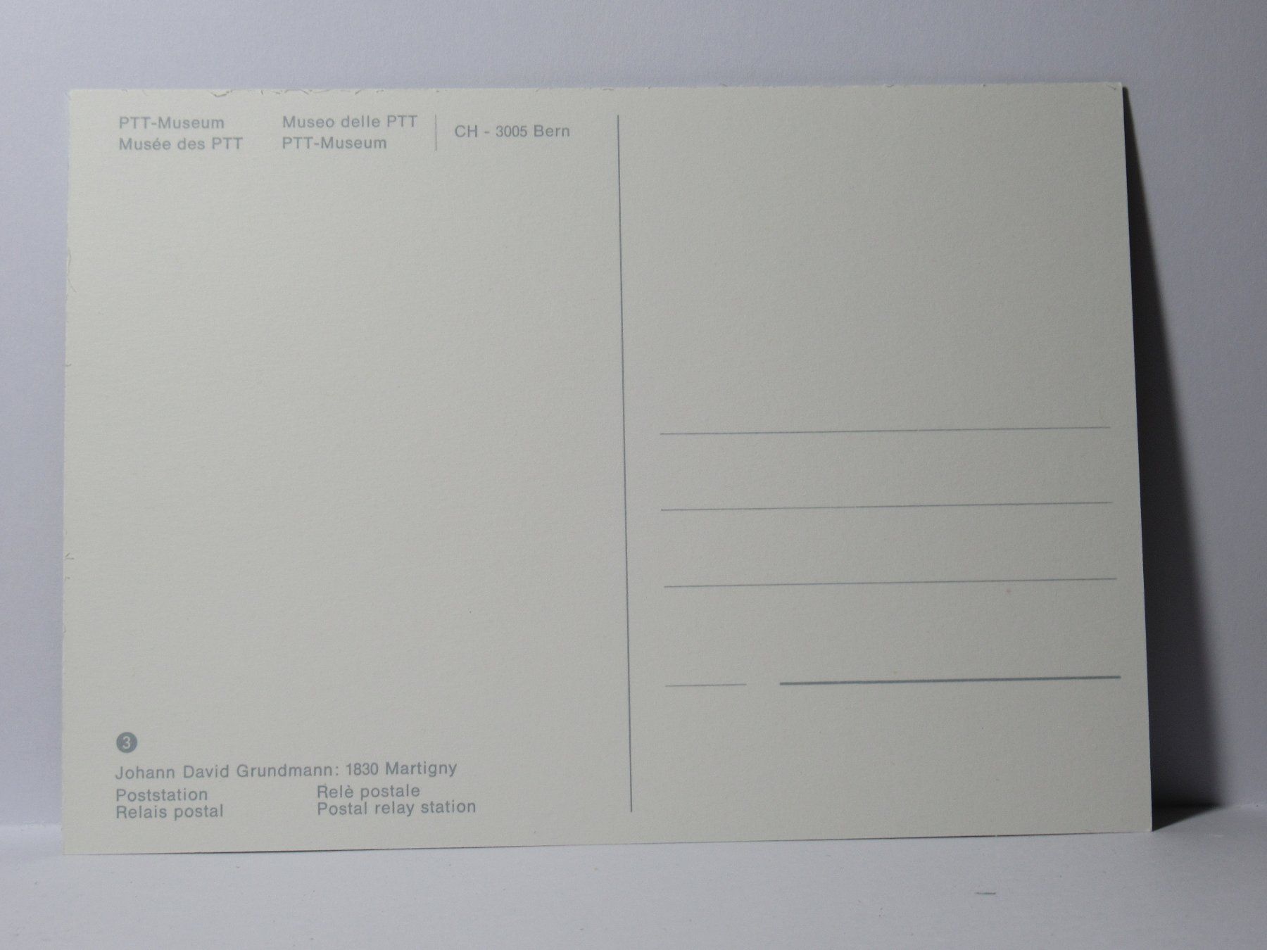 Cartoline postali: Bildpostkarte , Poststation Martigny – Nuovo (secondo la descrizione) da Grenchen venduto da Bluemchen1900 2
