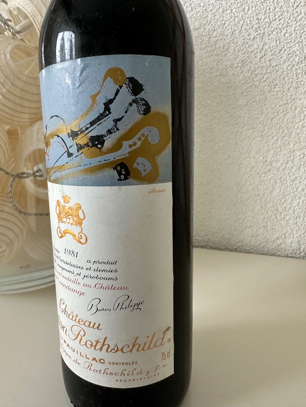 Mouton Rothschild Vino: Château Mouton Rothschild 1981 – Nuovo (secondo la descrizione) da Yens venduto da Rilou80 3