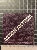 Arson Anthem Sticker Phil H Anselmo Pantera