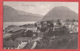 Lugano Besso - Stazione Bahnhof - 1910