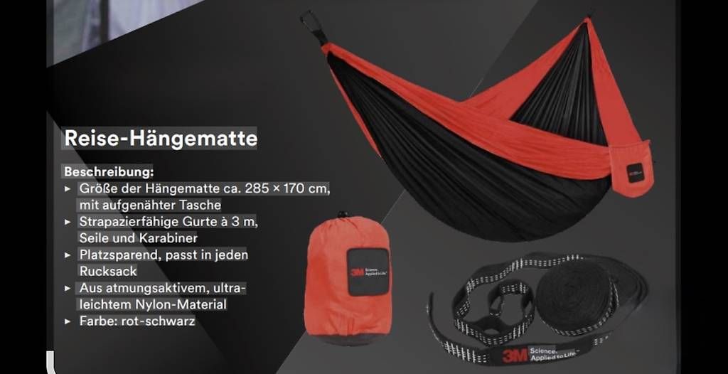 Amache: Reise-Hängematte  – Usato da Hugelshofen venduto da SELABE 1