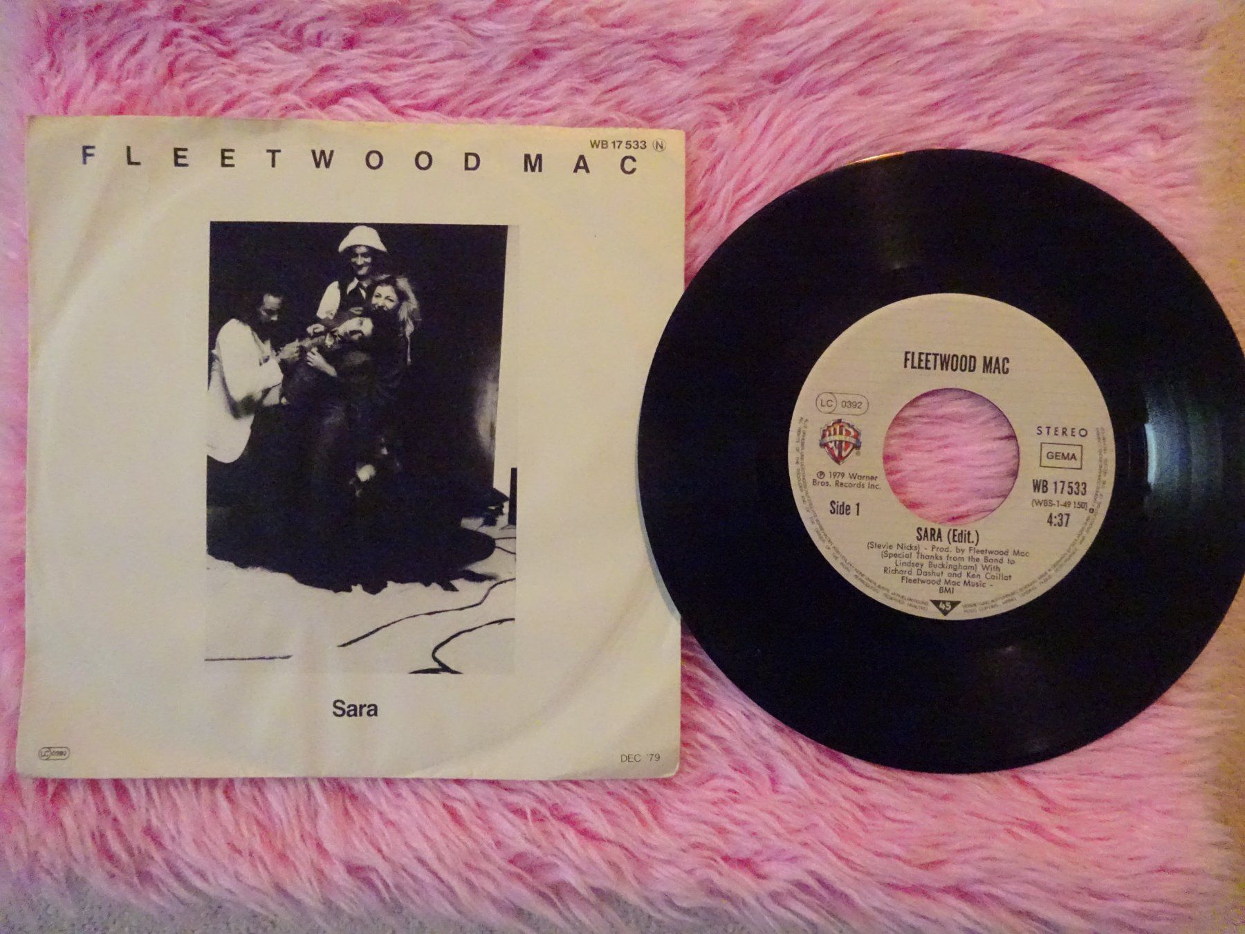 Dischi in vinile: FLEEDWOOD MAC ** SARA ** EXCELLENT – Usato da Luzern venduto da xrayspex99