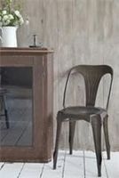 2 Stühle Metall Antik-Look