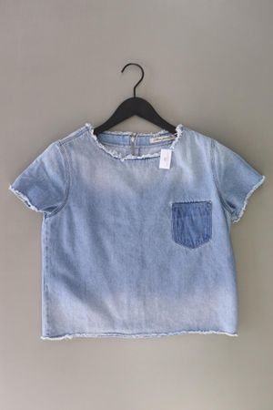 Mavi Jeansbluse Gr. S Kurzarm blau
