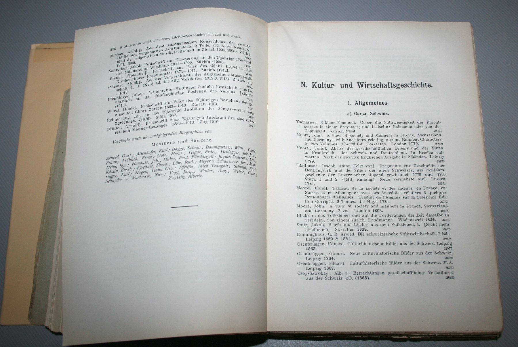 Libri: H. BARTH: Bibliographie der Schweizer Geschichte, 3. Bd 1915 – Usato da Schaffhausen venduto da Kartenprofi 5