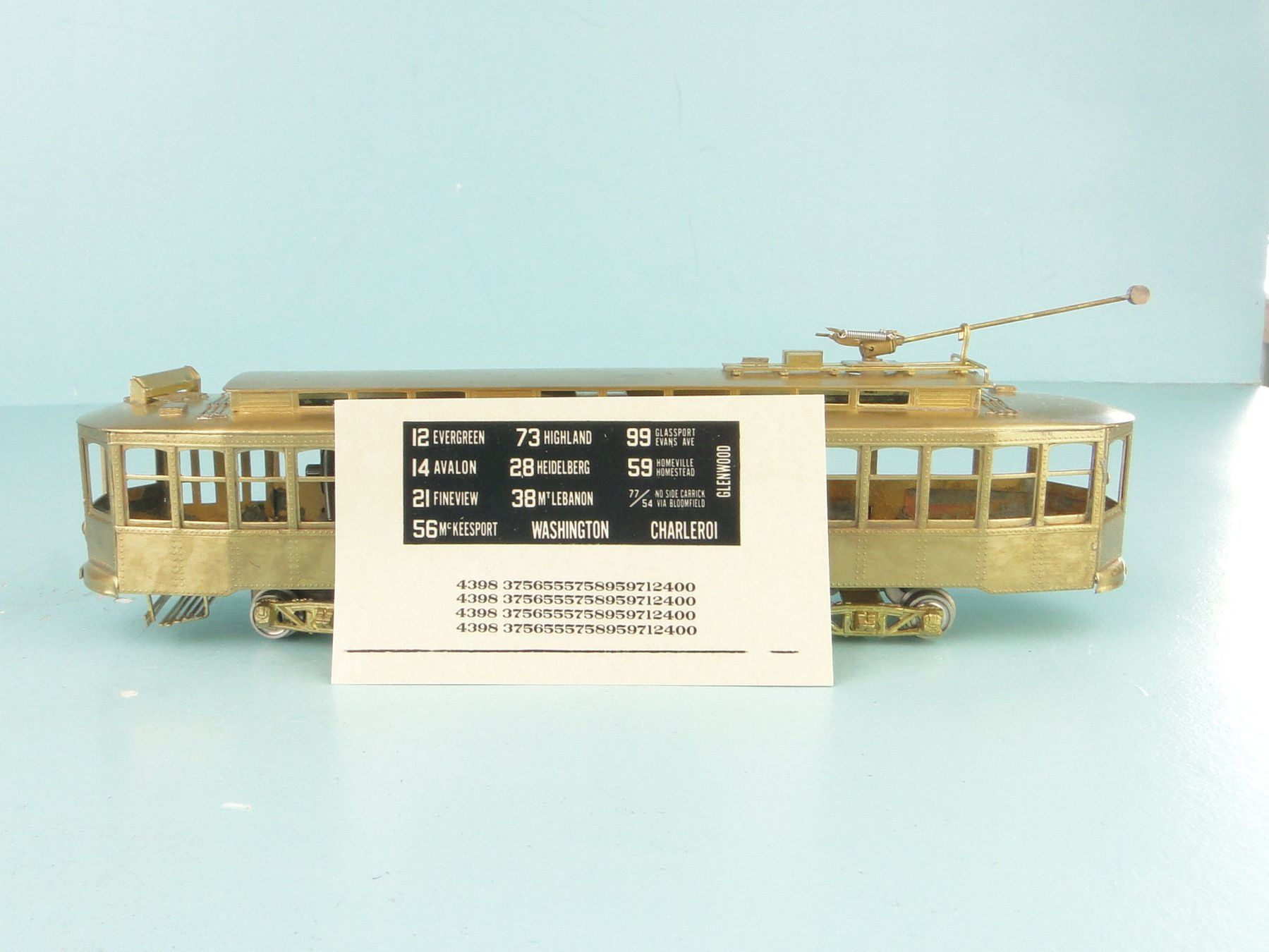 Modellini di ferrovie: Fairfield Model H0 Pittsburg – Usato da Bülach venduto da cann11 5