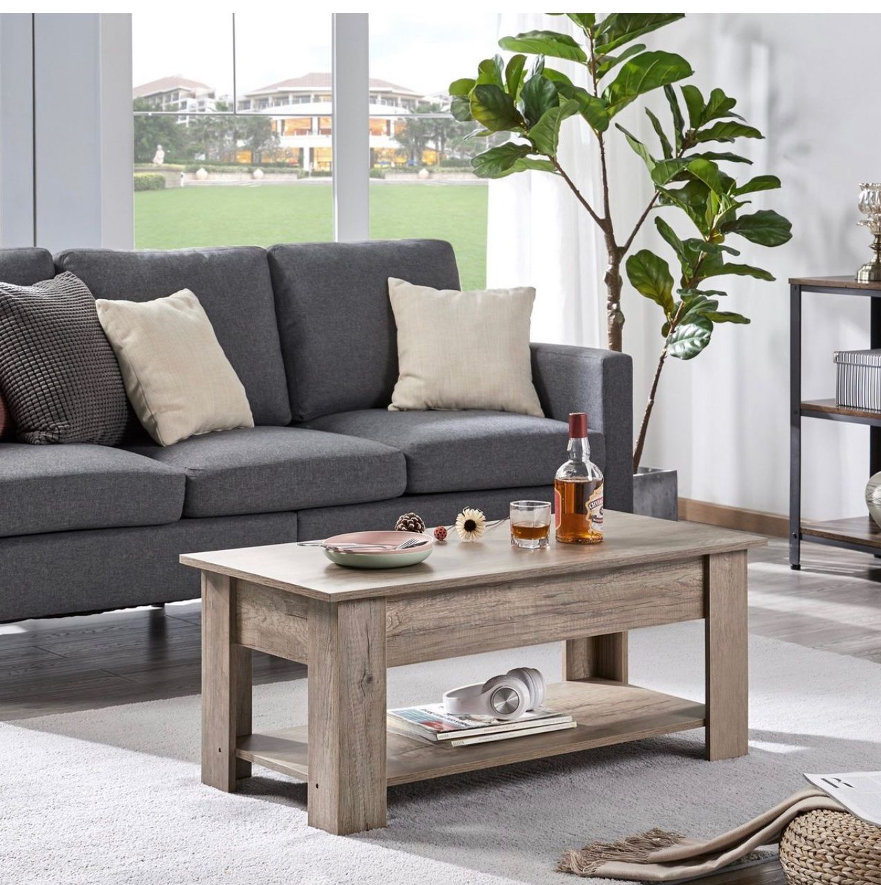 Tavoli: + Yaheetech Couchtisch, mit Höhenverstellbarer Platte – Nuovo e nell'imballaggio originale da Amriswil venduto da JaJa-Express 2