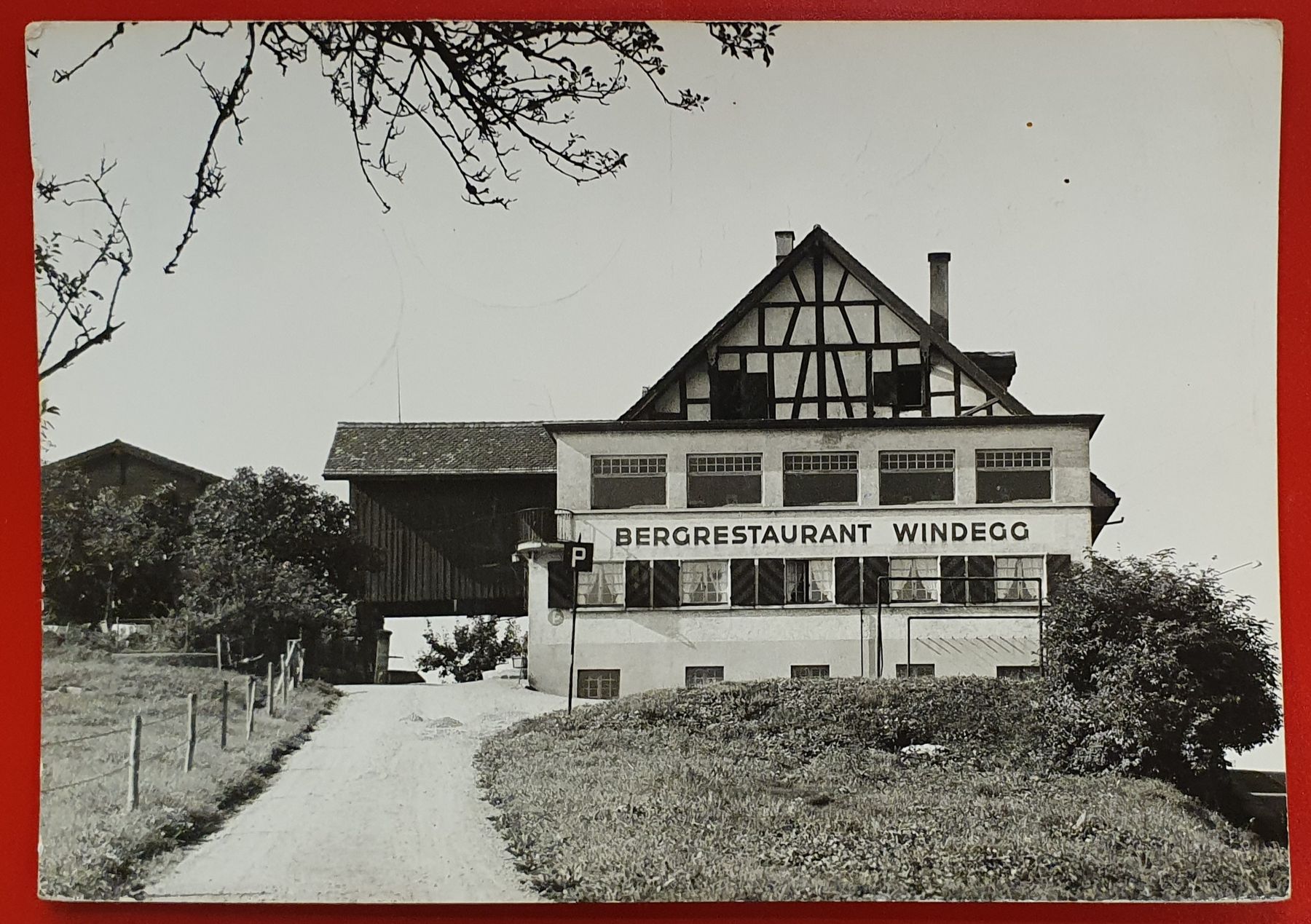 Cartoline postali: Albis - Restaurant Windegg – Usato da Kreuzlingen venduto da Rschweiz1