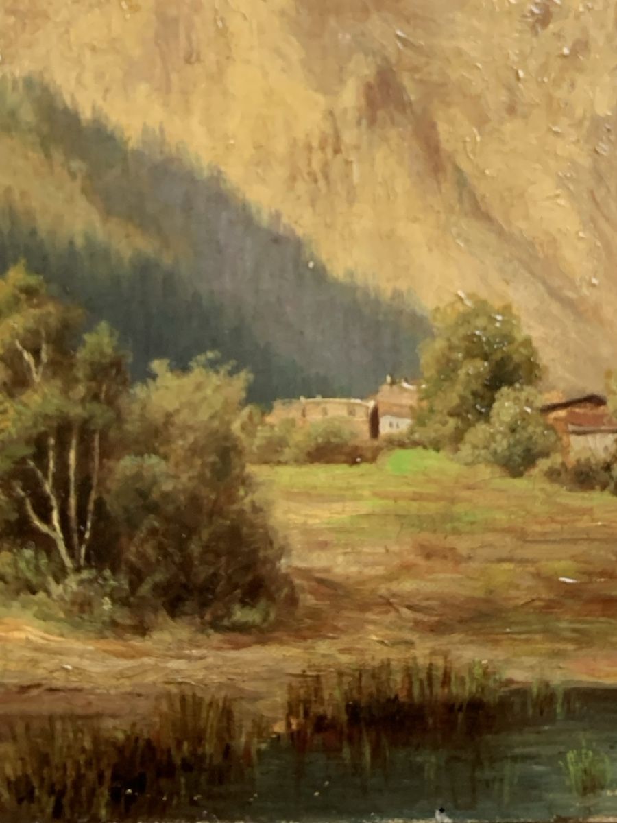 Dipinti: Europäische Schule 19. JH – Usato da Wolfhalden venduto da SecondAntique 8