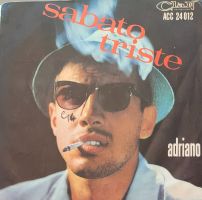 Vinyl-Single Adriano Celentano - Sabato Triste
