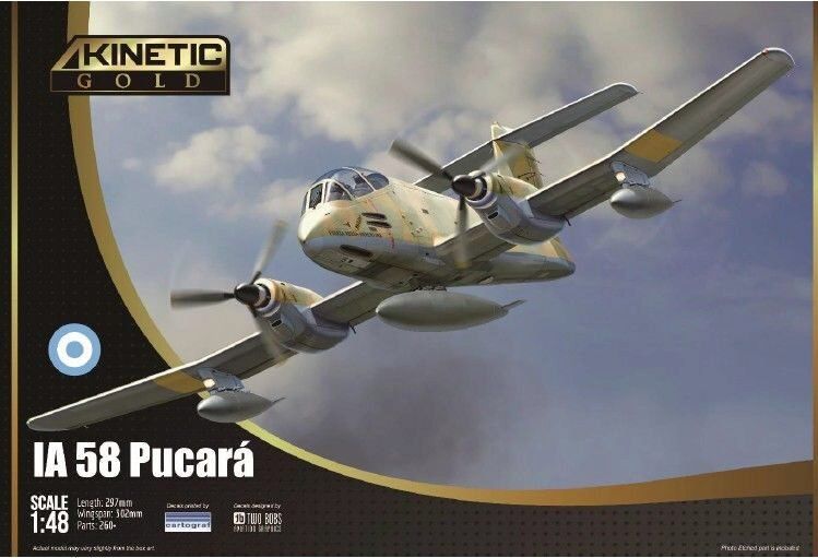 Kit di modellismo & Modellini statici: FMA IA58 Pucará 1/48 – Nuovo e nell'imballaggio originale da Bözen venduto da jackieoh