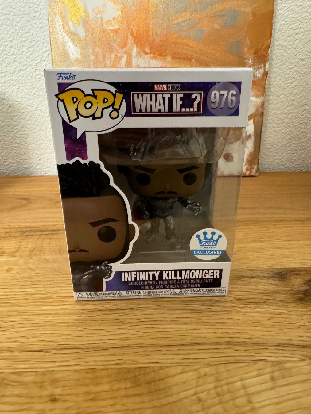 Funko Statuette: Funko Pop - What If..? Zombie Infinity Killmonger #976 – Nuovo e nell'imballaggio originale da Oensingen venduto da CSCollectors