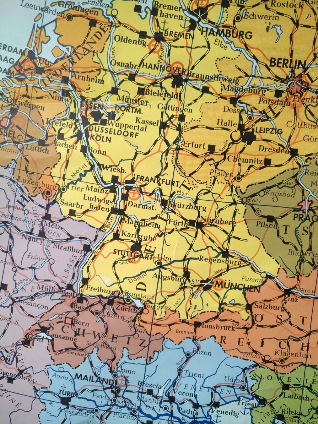 Landkarten & Atlanten: Rollkarte Europa Politisch – Gebraucht aus Bern von TimonBimon 2