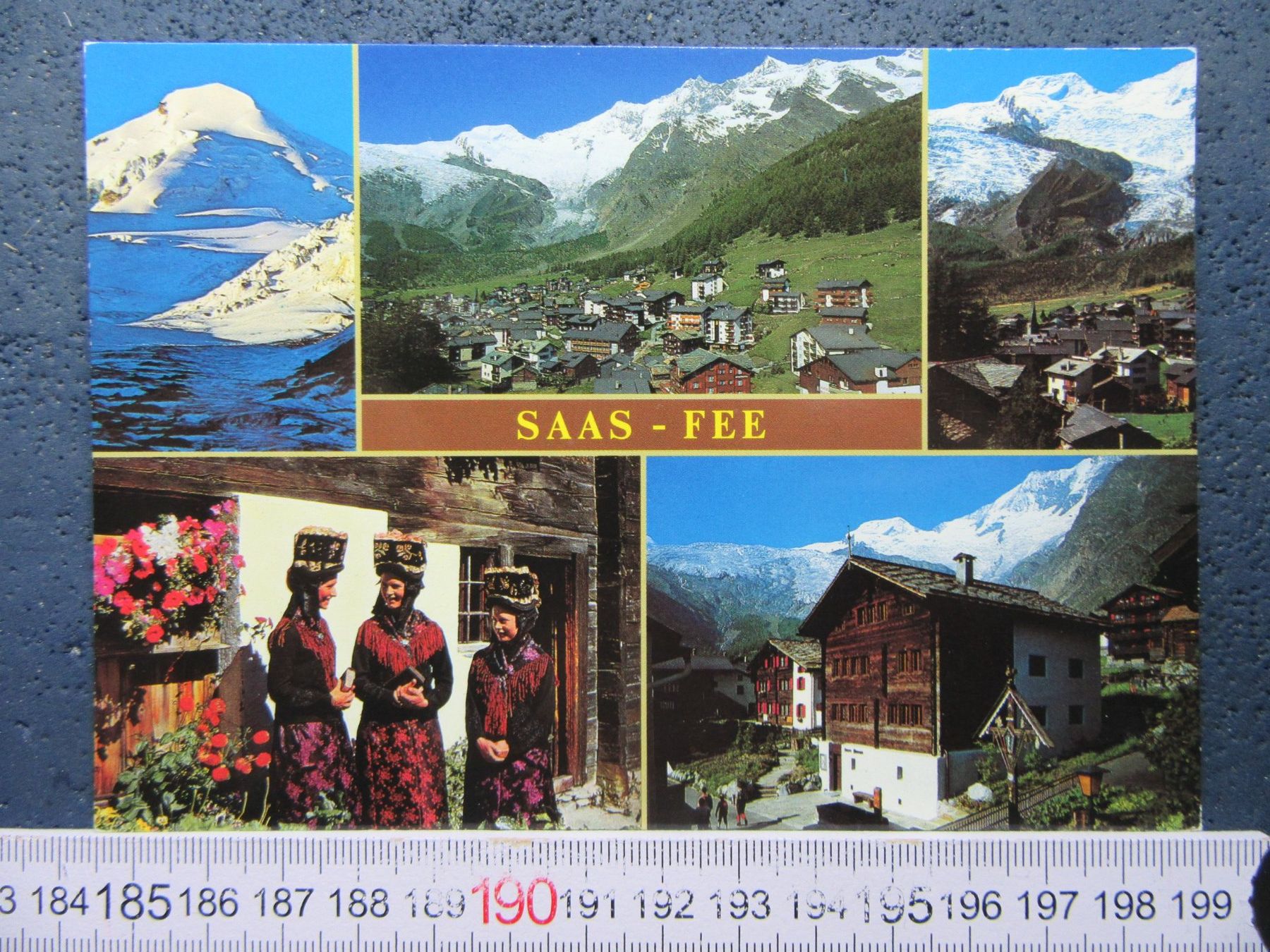 Ansichtskarten: SAAS-FEE VS AK – Gebraucht aus Ettingen von Hausi4711