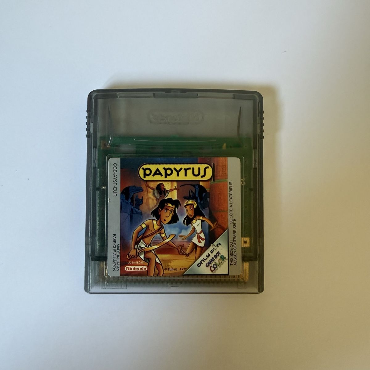 Nintendo Jeux: Papyrus Game Boy Color – D'occasion à Vésenaz par RMShop
