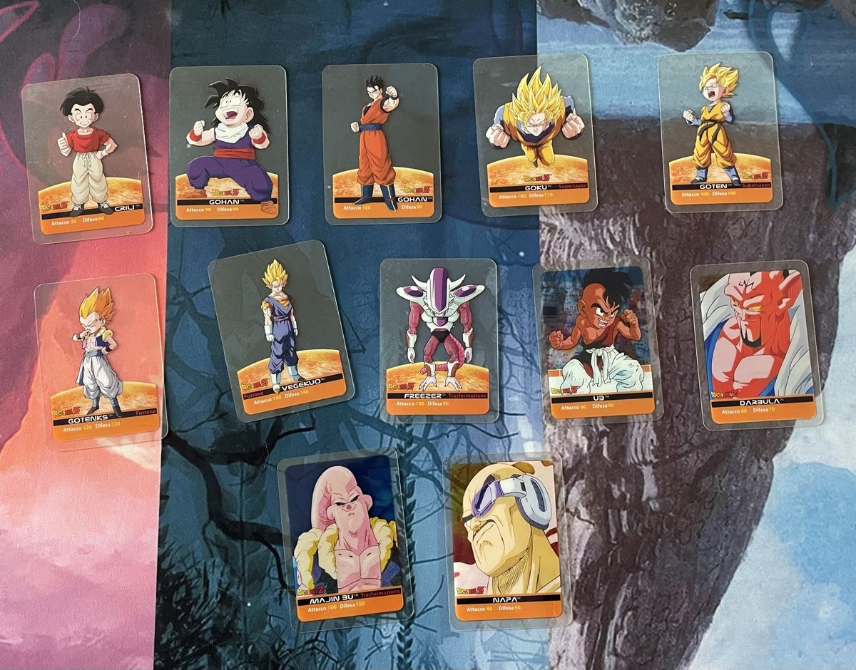 Cartoline: LaminCards Dragon Ball Z Lotto – Usato da S. Pietro venduto da fil_yhb9