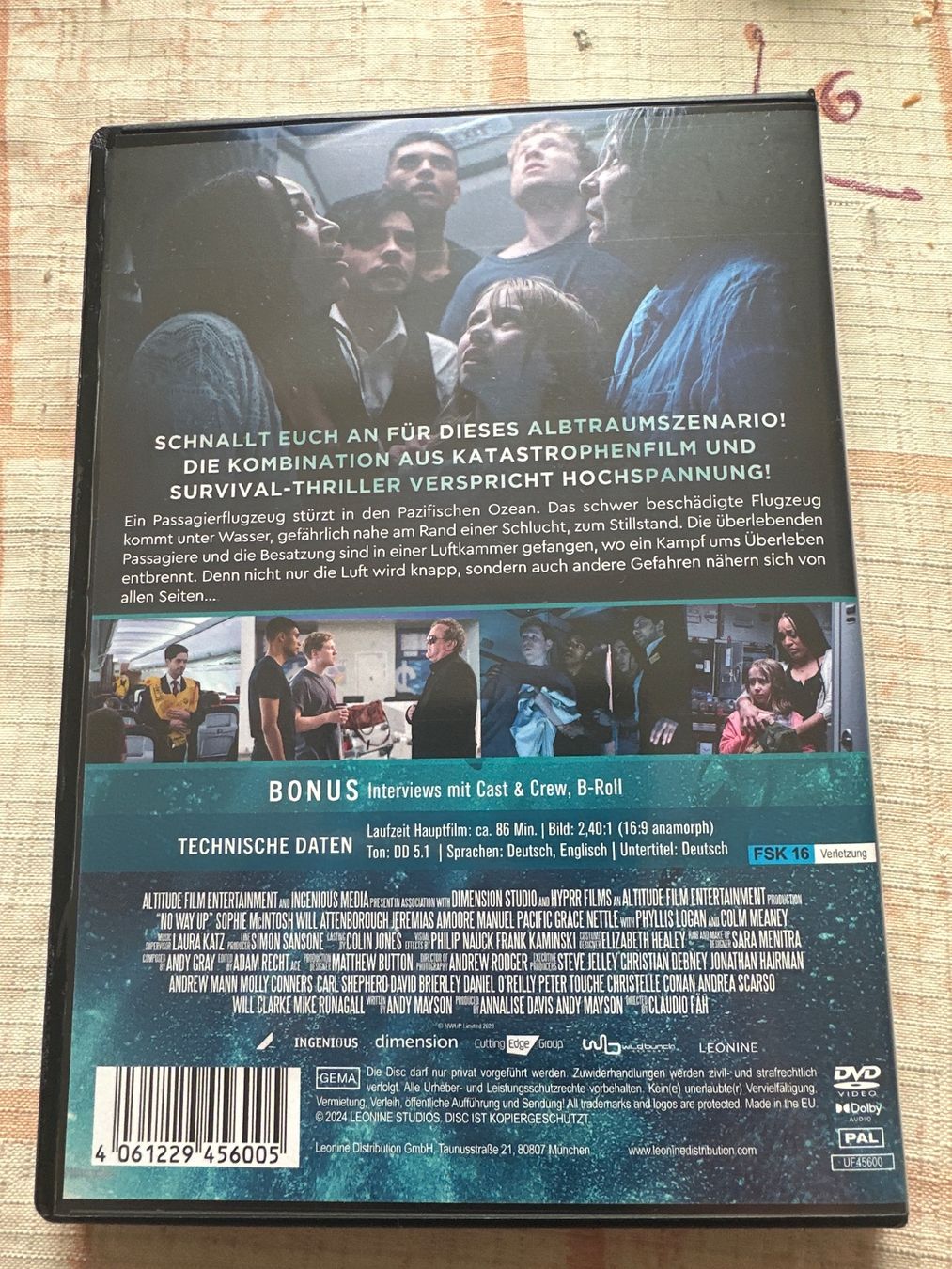 Tutti i DVDs: No Way Up – Nuovo (secondo la descrizione) da Schaffhausen venduto da D-MAC 1