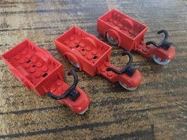 lego fabac1 lot de 3 pièces Red Fabuland Tricycle