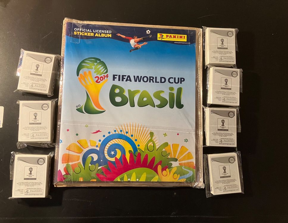 SET COMPLET ALBUM Panini Qatar 2022 FIFA World Cup. Sous blister factory sealed. EUR 149,00