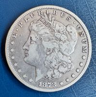 USA Silver-Morgan-Dollar 1878-CC